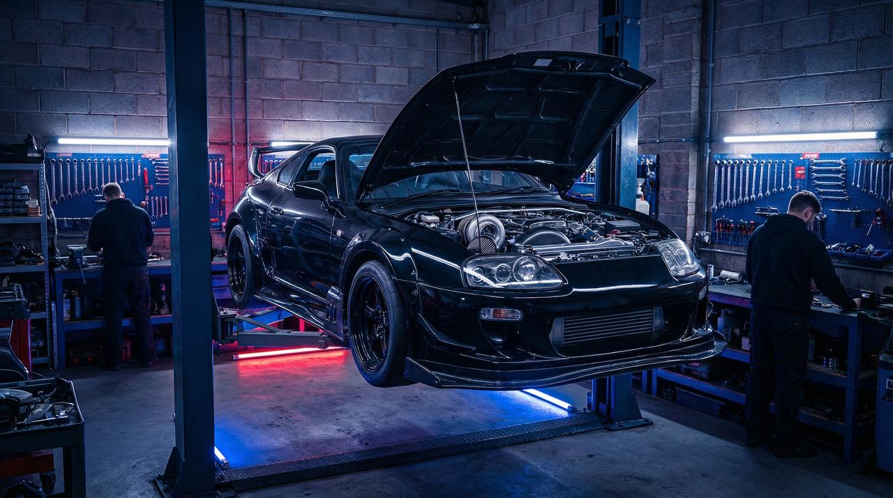 小马拉大车GT-R深度改装视频